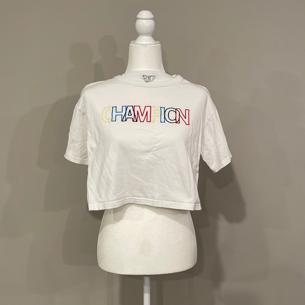 Champion cropped T-shirt